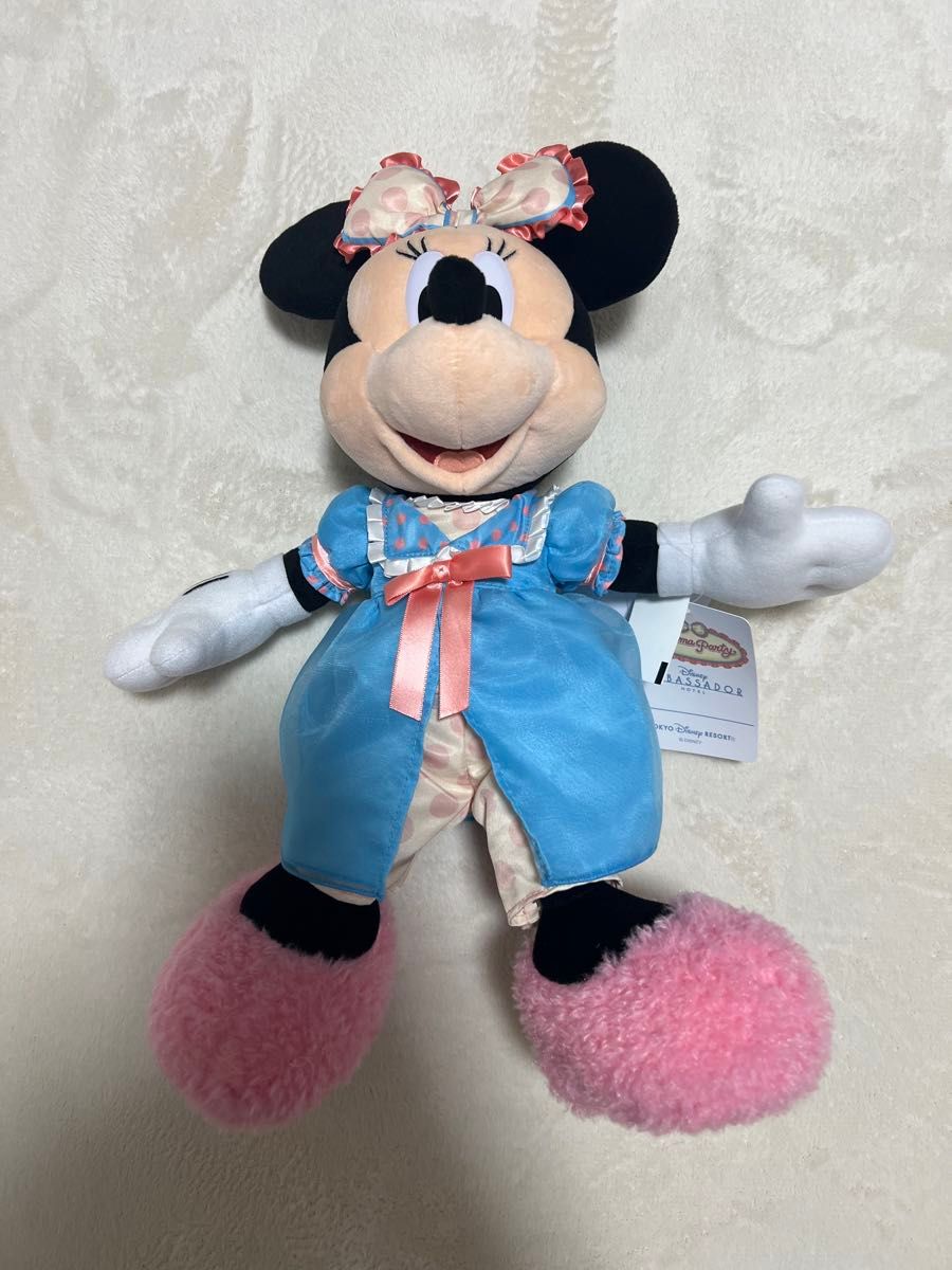 ディズニー ミニー パジャマパーティー ぬいぐるみ ランド購入 ディズニー ミニー パジャマパーティー ぬいぐるみ ランド購入