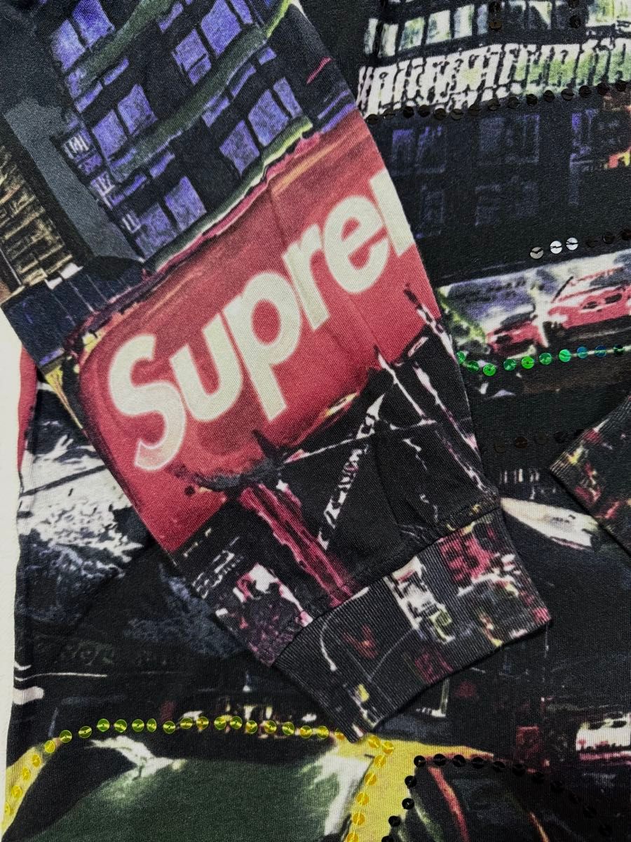 Supreme Skyline Sequin L/S Top 新品M 店舗購入品 シュプリーム Supreme Skyline Sequin L/S Top 新品M 店舗購入品 シュプリーム