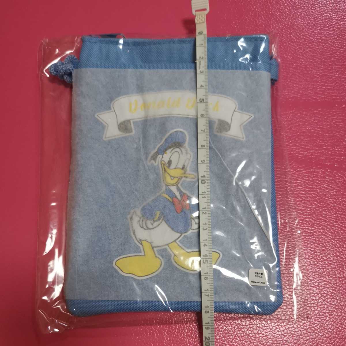  unopened smart phone shoulder pochette Donald Duck Disney bag bag Donald 