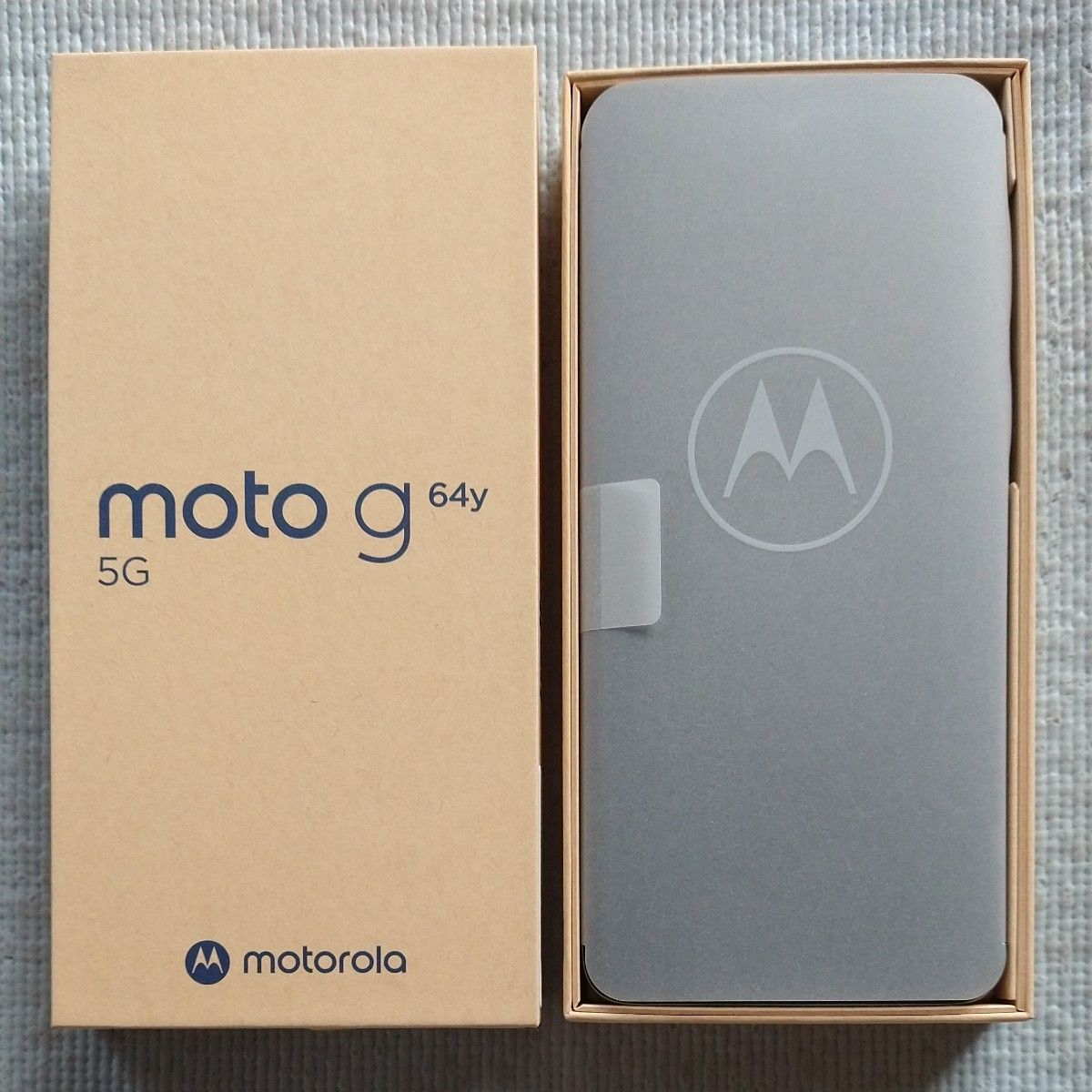 未使用・新品】Motorola moto g64y 5G〔128GB〕シルバーブルー 未使用・新品】Motorola moto g64y 5G〔128GB〕シルバーブルー
