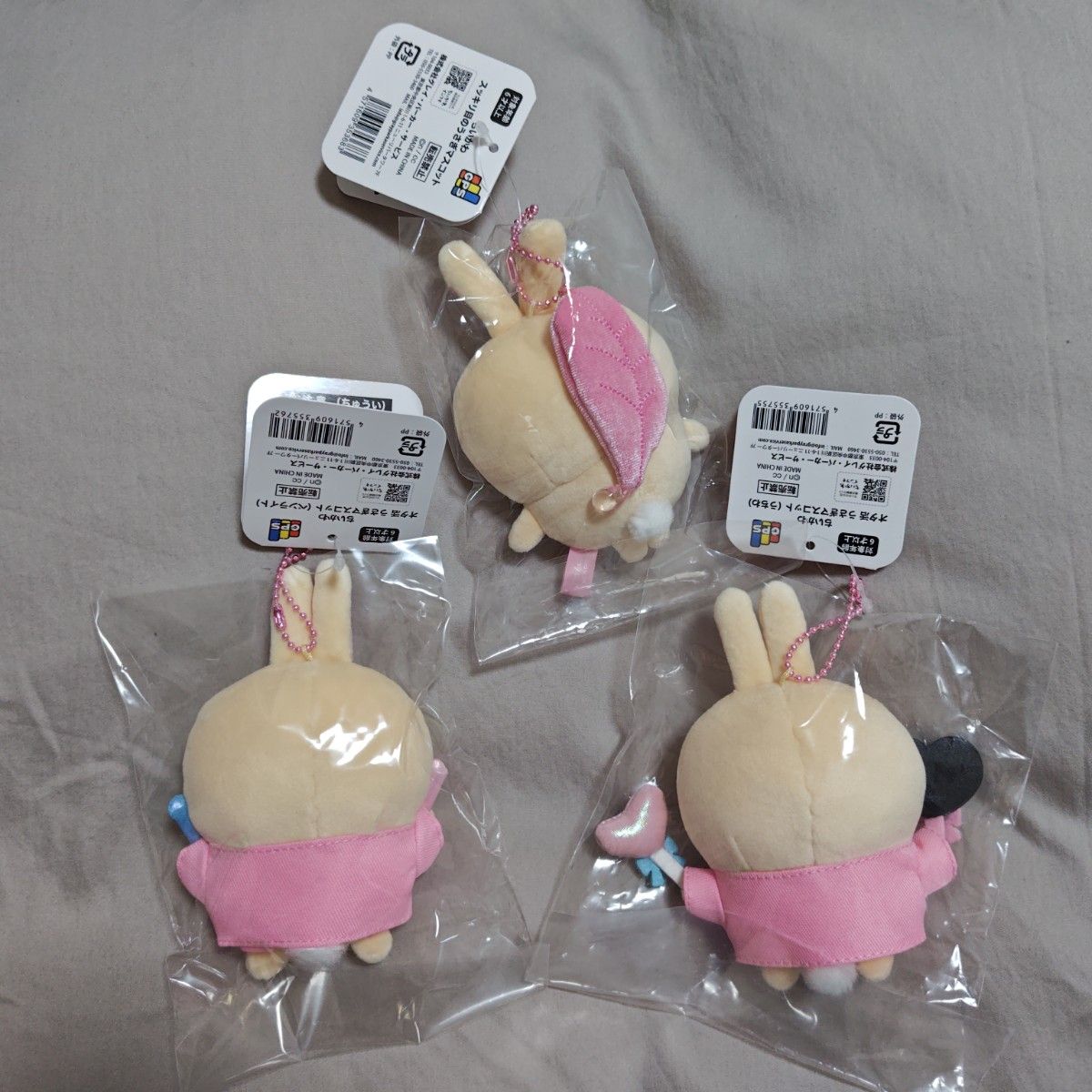 3種セット ちいかわ うさぎ スッキリ目のうさぎマスコット オタ 3種セット ちいかわ うさぎ スッキリ目のうさぎマスコット オタ