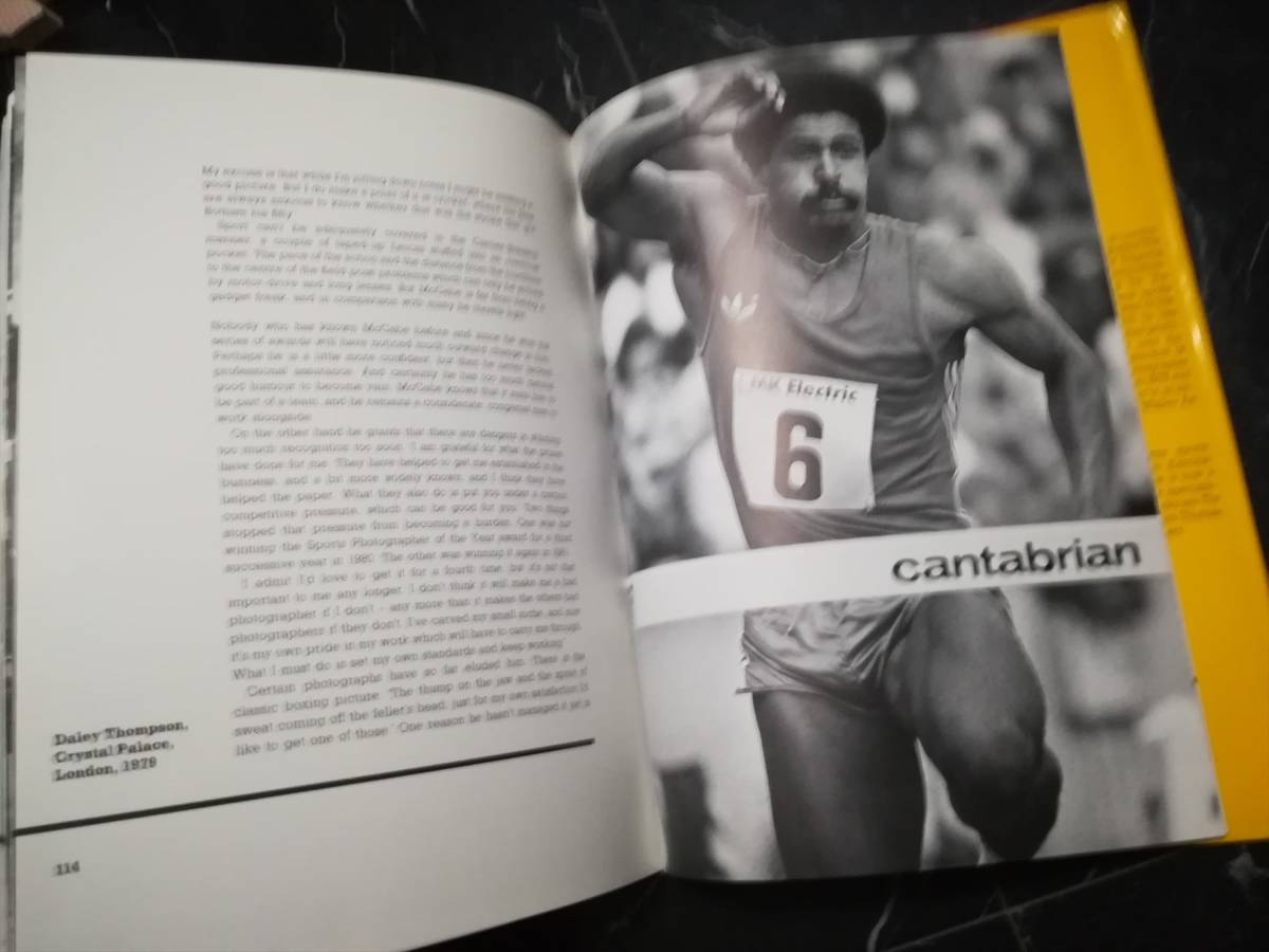 洋書　スポーツ写真集　 大型写真集 Eamonn McCabe 　SPORTS photographer フォトグラファー　スポーツ　_画像8