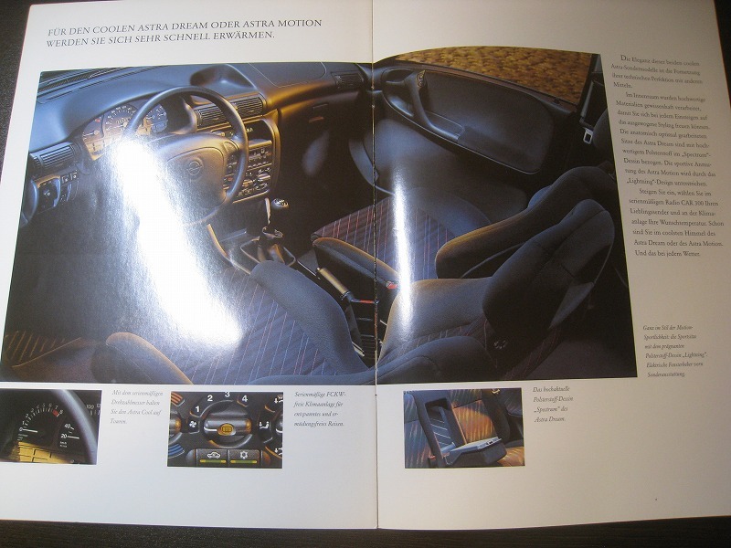 *C2001 за границей каталог . язык Opel Astra * прохладный 