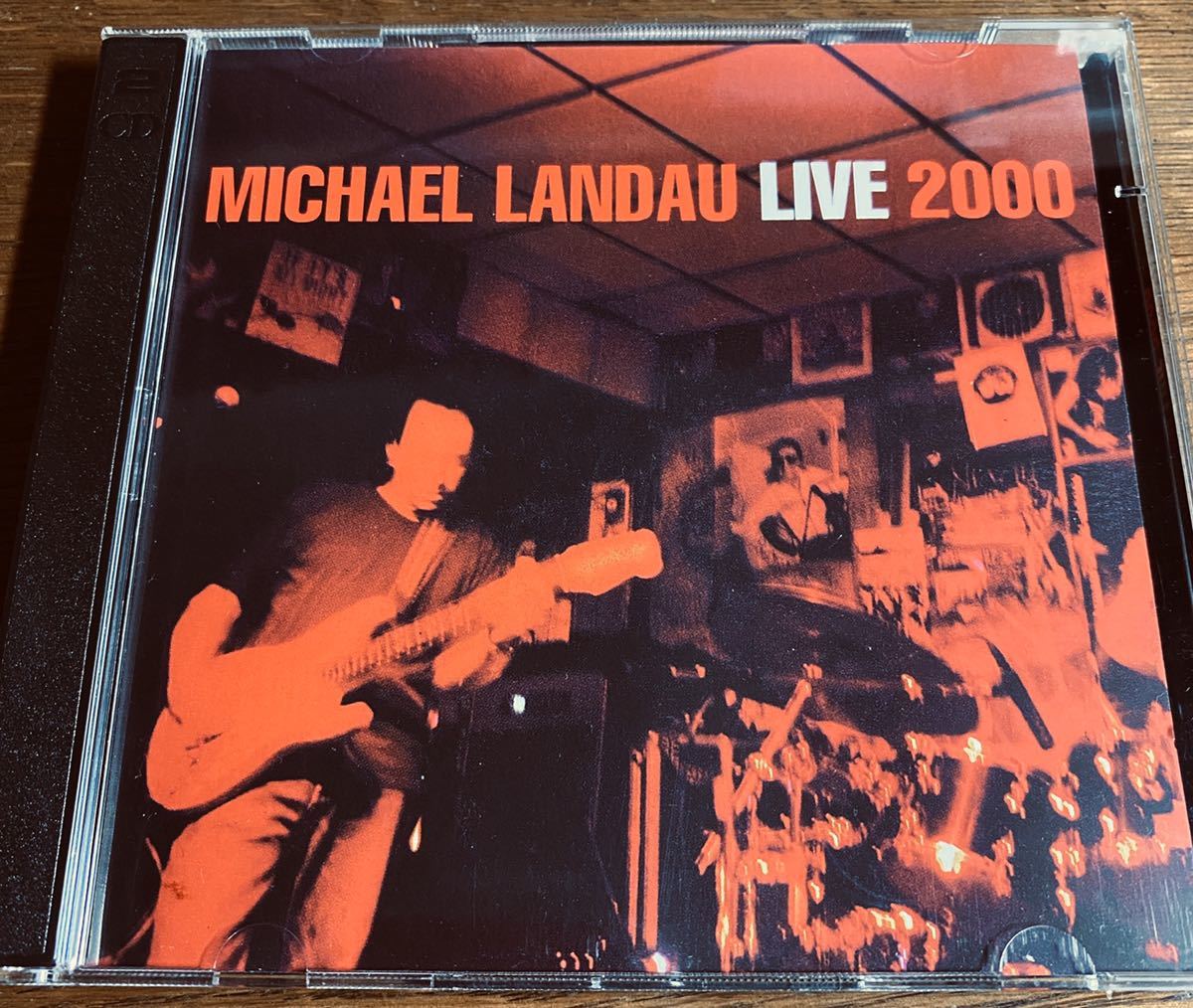 Michael Landau / Live 2000 / 2枚組 Jimmy Johnson, Toss Panosとの超絶トリオ！マイケル ランドウ 壮絶なライブ！激レアです