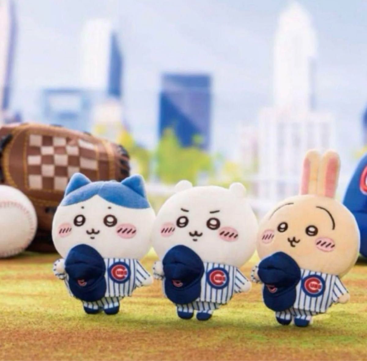 ちいかわ MLB シカゴ カブス 3体 3種 セット ハチワレ ちいかわ ちいかわ MLB シカゴ カブス 3体 3種 セット ハチワレ ちいかわ