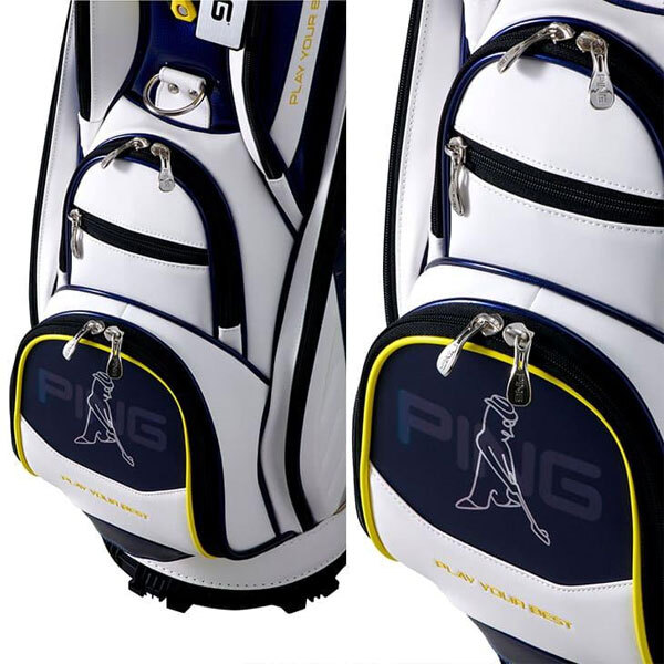 ピンゴルフ CB-U2304 WHITE/YELLOW レンチキュラー キャディ ピンゴルフ CB-U2304 WHITE/YELLOW レンチキュラー キャディ