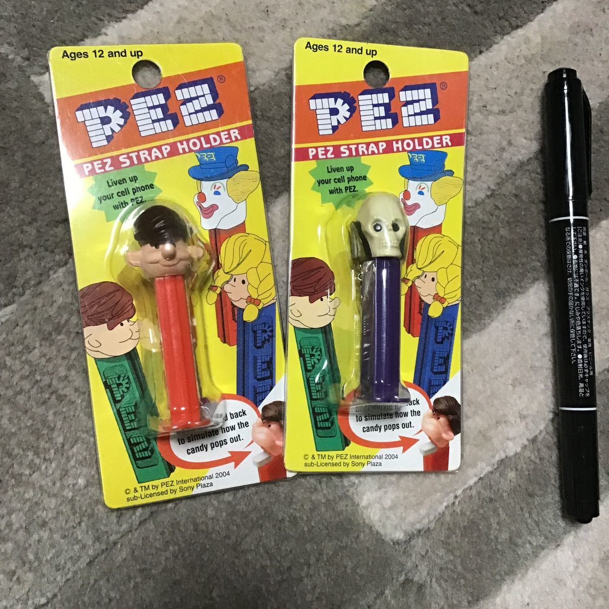 PEZ ペッツ ペッツストラップホルダー キーホルダー キーチェーン