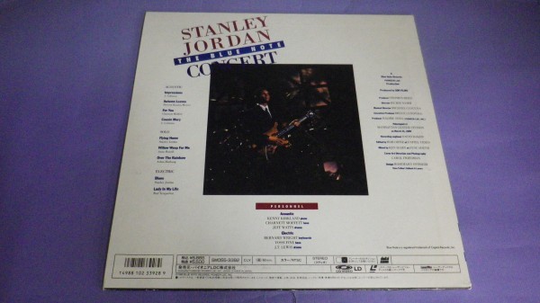 【LD】StanleyJordanスタンリー・ジョーダン・コンサート Blue Note_画像7