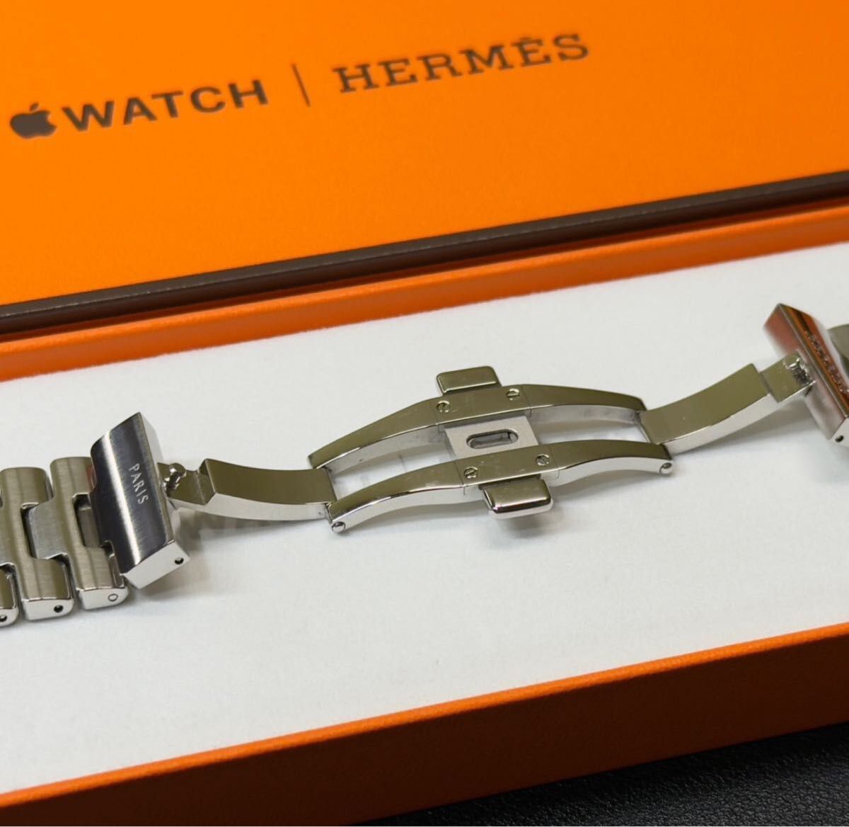 美品 レア グランH サティネ S Apple Watch Hermes 46mm 45mm 美品 レア グランH サティネ S Apple Watch Hermes 46mm 45mm