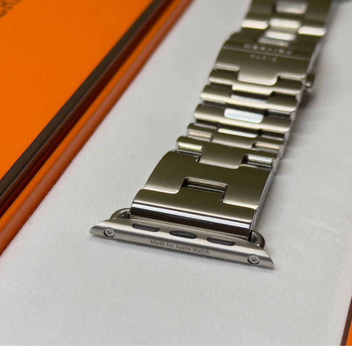 美品 レア グランH サティネ S Apple Watch Hermes 46mm 45mm 美品 レア グランH サティネ S Apple Watch Hermes 46mm 45mm