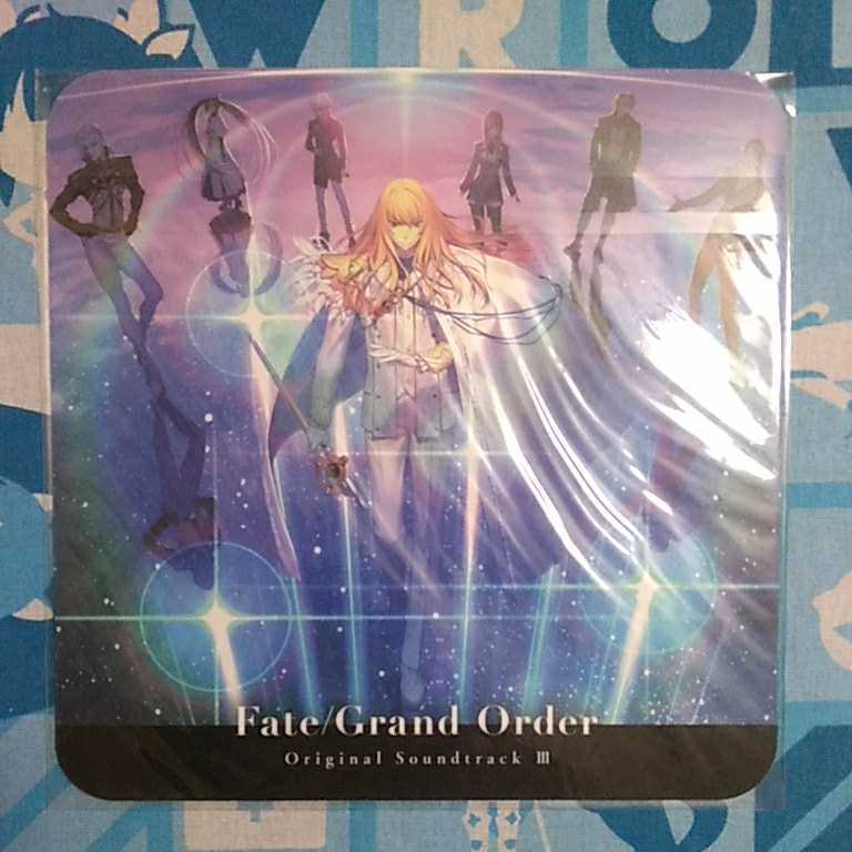 Fate Grand Order オリジナル サウンドトラック サントラ 特典 イラストボード 未開封新品 非売品 Original Soundtrack Ⅲ_画像1