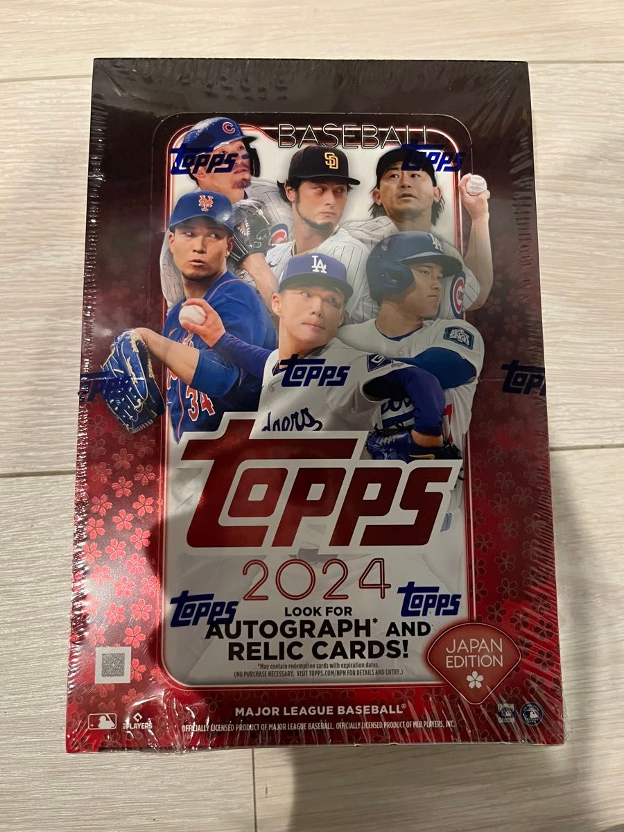 新品未開封 Topps 2024 Baseball Japan Edition シュリンク付き 新品未開封 Topps 2024 Baseball Japan Edition シュリンク付き