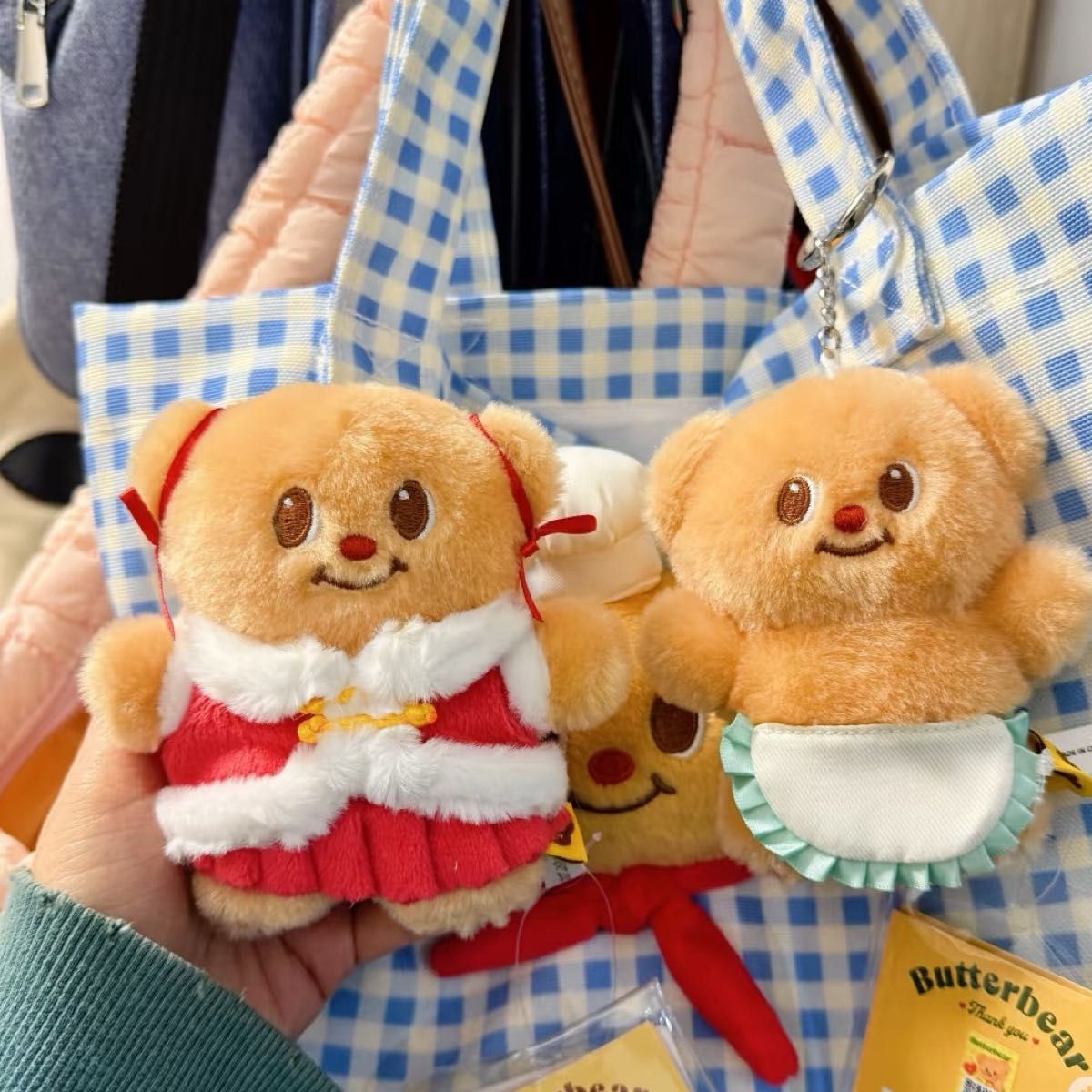 ButterBear バターベア ぬいぐるみ キーホルダー Tシャツ タイ タイ ButterBear バターベア ぬいぐるみ キーホルダー#6|Yahoo