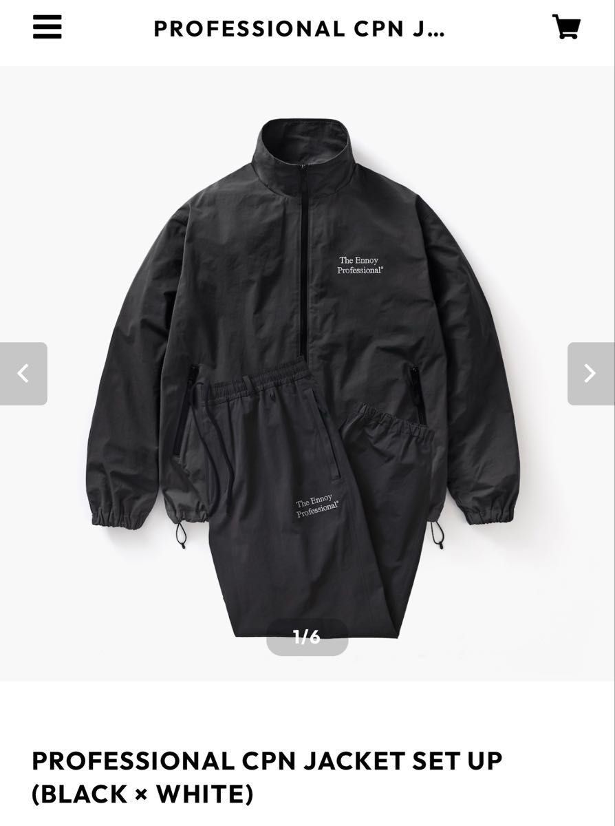 2025 ENNOY PROFESSIONAL CPN JACKET SET UP エンノイ SHAKATECH 2025 ENNOY PROFESSIONAL CPN JACKET SET UP エンノイ SHAKATECH
