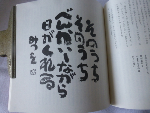 ヤフオク 相田みつを 一生感動 一生青春