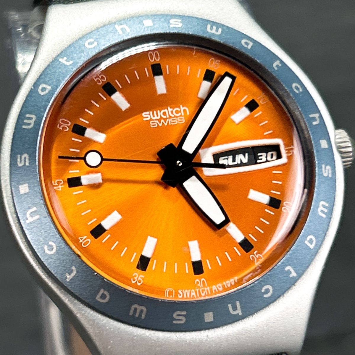 美品 SWATCH スウォッチ IRONY アイロニー ORANGIN' ZEST 美品 SWATCH スウォッチ IRONY アイロニー ORANGIN' ZEST