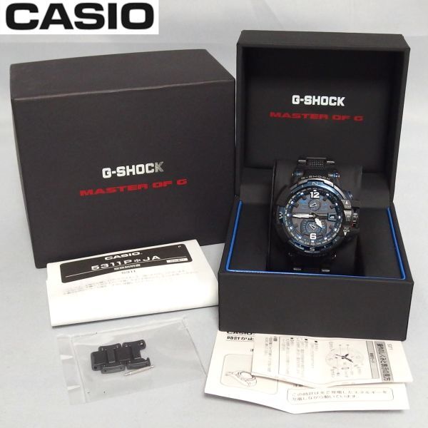 *CASIO G-SHOCK MASTER OF G GRAVITYMASTER GW-A1100FC жесткий солнечные радиоволны наручные часы тормозные колодки obG gravity тормозные колодки G амортизаторы Casio *