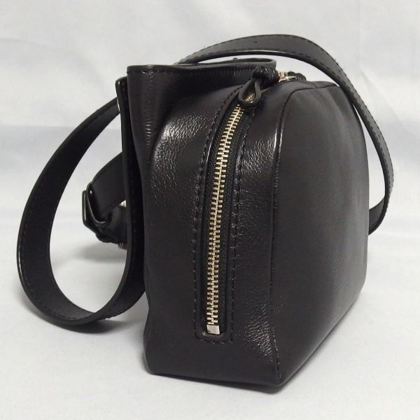 極美品☆MOTHERHOUSE Sora 2Way Shoulder M レザー ブラック 極美品☆MOTHERHOUSE Sora 2Way Shoulder M レザー ブラック