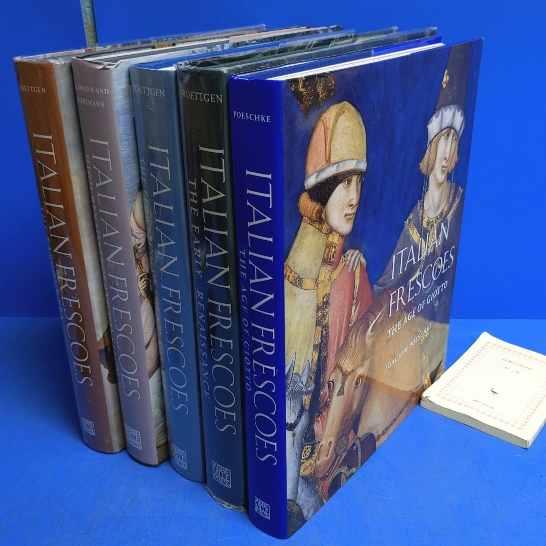 英語大型画集 イタリアのフレスコ画 盛期ルネサンス 1470-1510 Yahoo!オークション - イタリアのフレスコ画5冊 2005-『ジョット