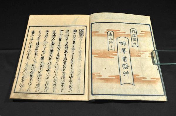 插花 常磐艸 未陽齋篤甫 文政十三年夏序 花道家元未生御流 古書 插花 常磐艸 未陽齋篤甫 文政十三年夏序 花道家元未生御流 古書