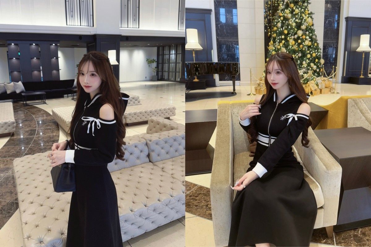 Lumignon ルミニョン LL hooded long dress ベージュ|Yahoo Lumignon ルミニョン LL hooded long dress ベージュ|Yahoo