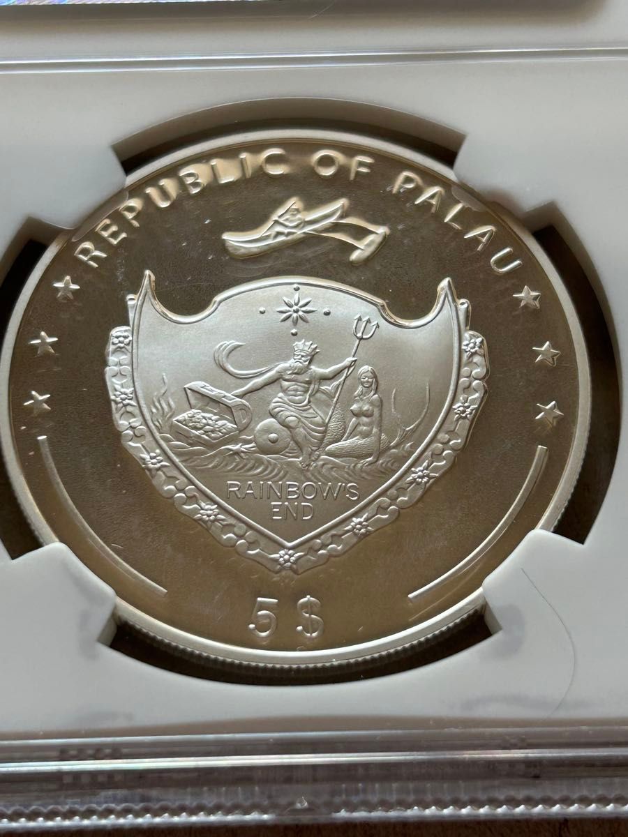 パラオ 5ドル プルーフ銀貨 世界の山々と高山植物 2010年 7枚 パラオ 5ドル プルーフ銀貨 世界の山々と高山植物 2010年 7枚