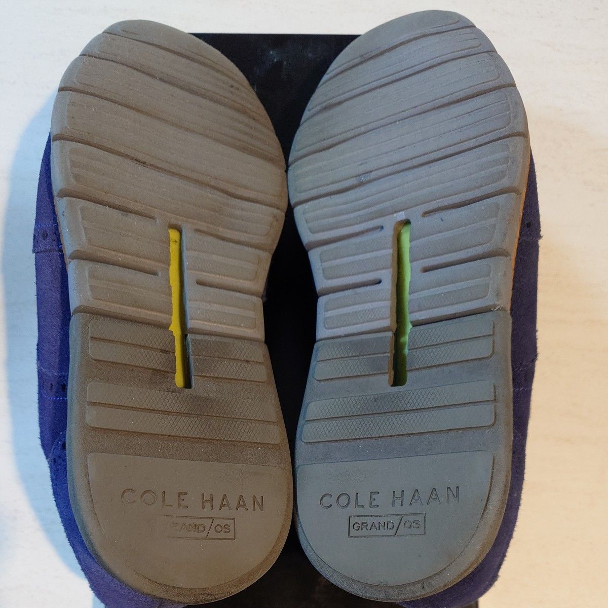 COLE HAAN(コールハーン)スエード ウイングチップ ネイビー 27cm COLE HAAN(コールハーン)スエード ウイングチップ ネイビー 27cm