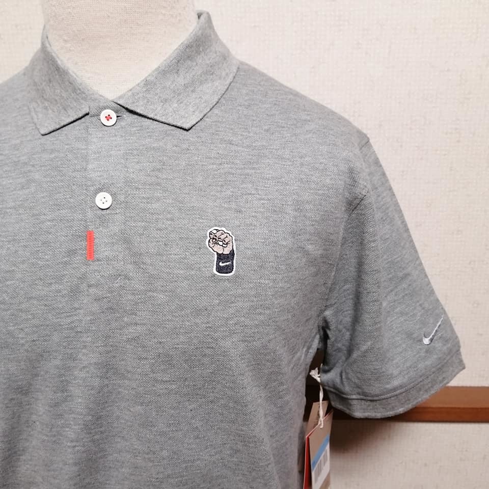 [ price cut ] Nike NIKE tennis polo-shirt rough . L *nadaruVamos! M 19800 jpy -9900 jpy 