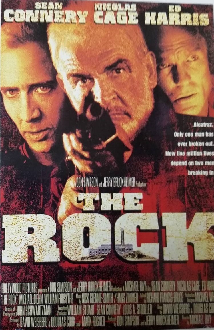 ザ・ロック（The Rock）ショーン・コネリー（Sean Connery）,ニコラス・ケイジ,エド・ハリス 未使用 映画 シネマ ポストカード　送料無料_画像4