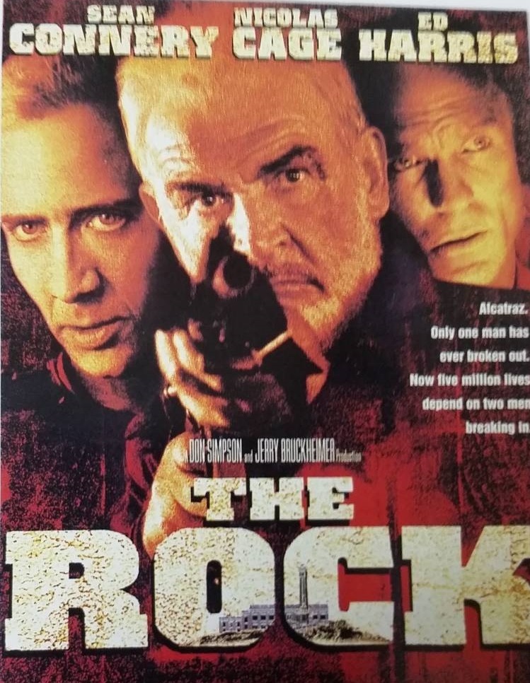 ザ・ロック（The Rock）ショーン・コネリー（Sean Connery）,ニコラス・ケイジ,エド・ハリス 未使用 映画 シネマ ポストカード　送料無料_画像5