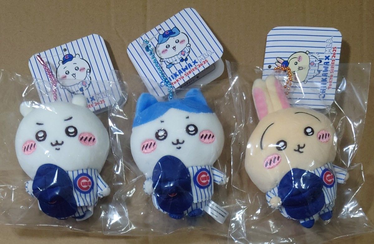 カブス ちいかわ&ハチワレ&うさぎ ぬいぐるみマスコット ちい カブス ちいかわ&ハチワレ&うさぎ ぬいぐるみマスコット ちい