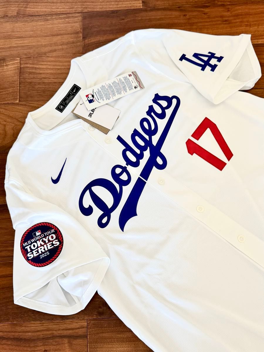 大谷翔平着用 MLB東京シリーズ開幕戦 限定ユニフォームL 限定BOX 大谷翔平着用 MLB東京シリーズ開幕戦 限定ユニフォームL 限定BOX