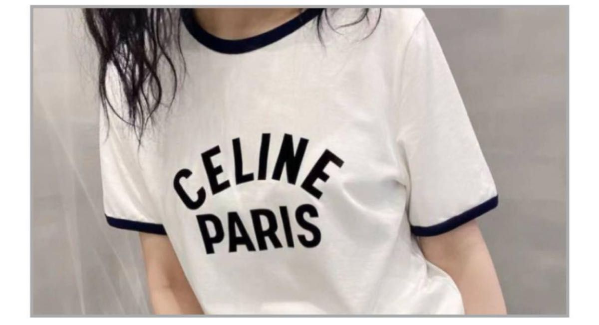 美品 CELINE 正規品 ロゴ リンガー Tシャツ S|Yahoo!フリマ(旧 美品 CELINE 正規品 ロゴ リンガー Tシャツ S|Yahoo!フリマ(旧