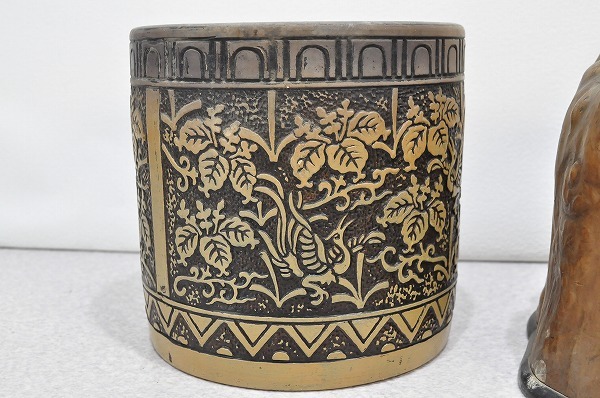 中古□現状 火鉢 切株 陶器 木製風 鉢(陶磁一般)|売買された 中古□現状 火鉢 切株 陶器 木製風 鉢(陶磁一般)|売買された