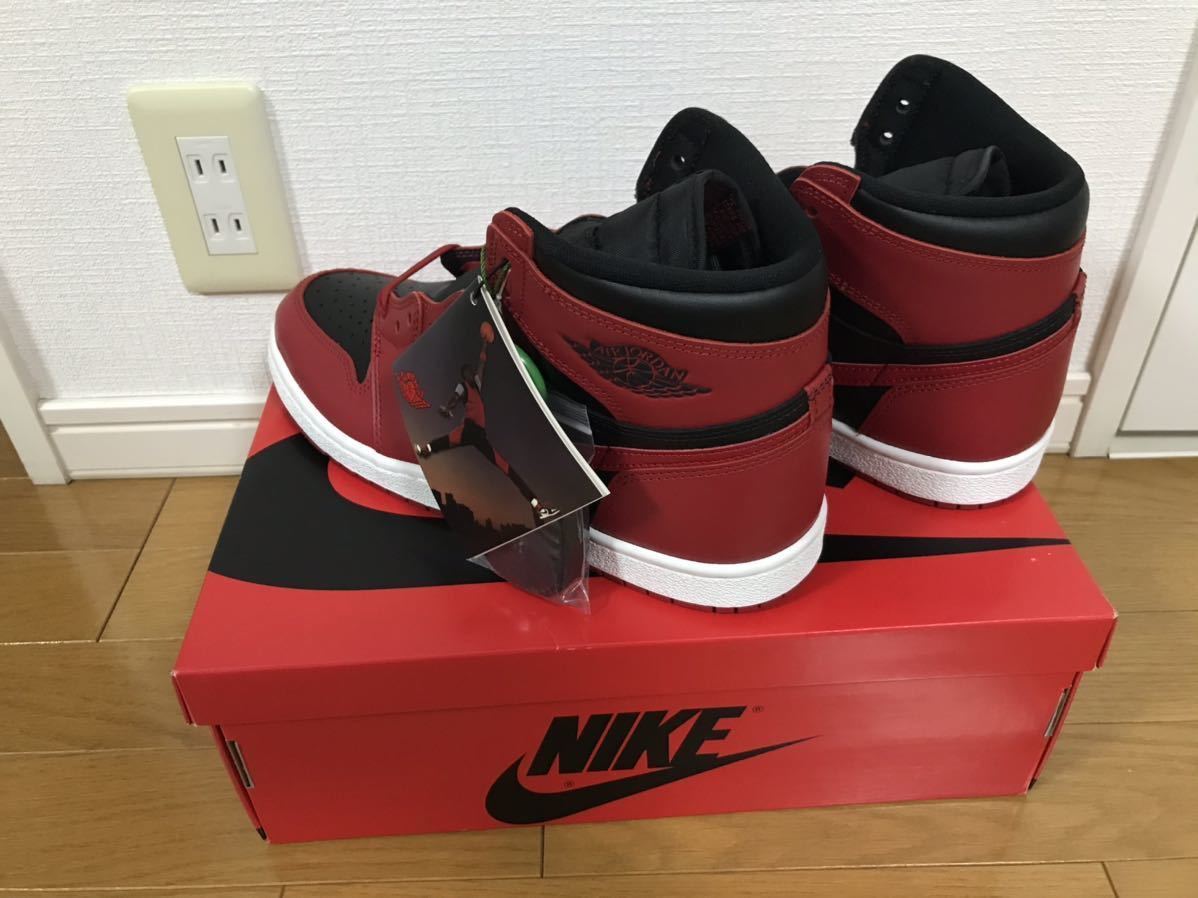 Nike Air Jordan 1 Hi 85 ナイキ エア ジョーダン 限定 Varsity Red NBA レトロ RETRO bred 11 正規品 新品 未使用 八村 5 ブルズ Chicago_画像4