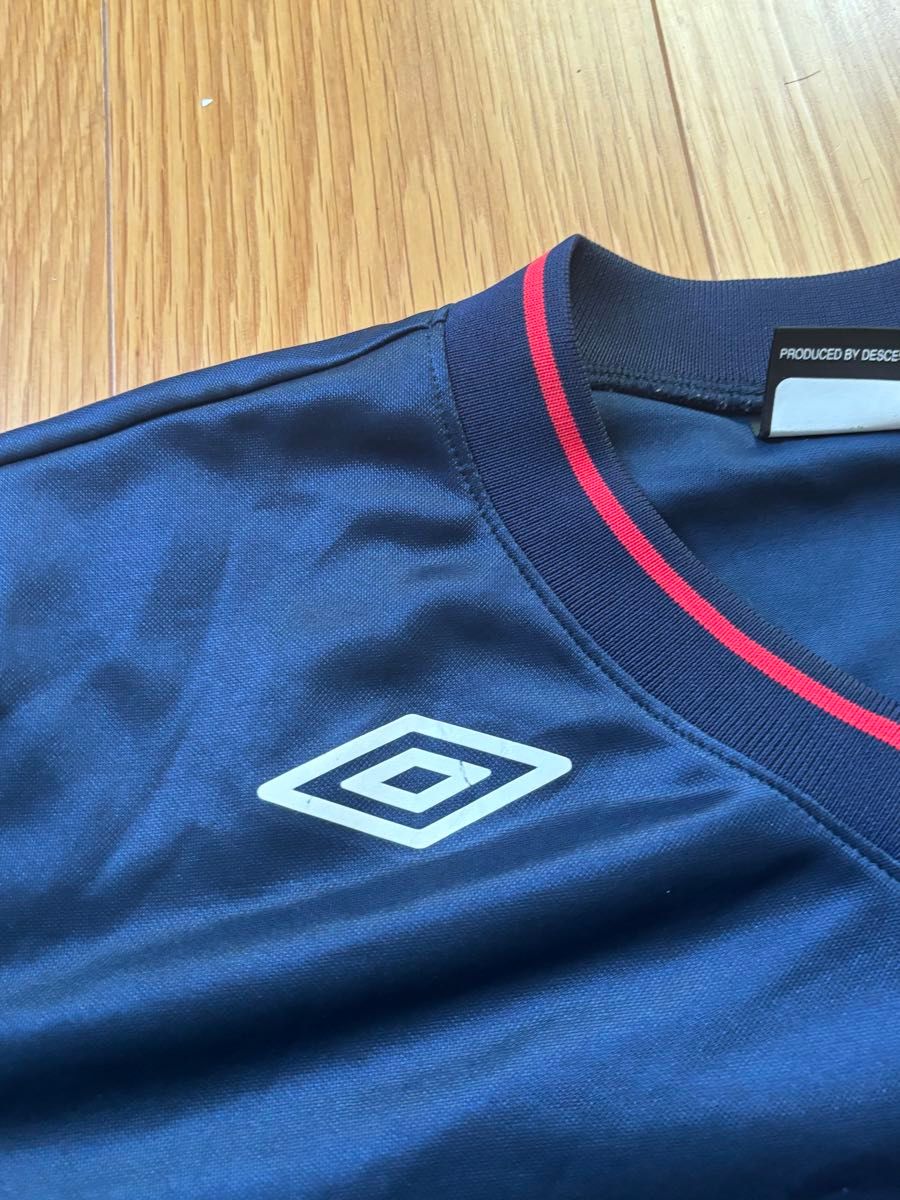 UMBRO T2トレインスポッティング ゲームシャツ ネイビー Lサイズ UMBRO T2トレインスポッティング ゲームシャツ ネイビー Lサイズ