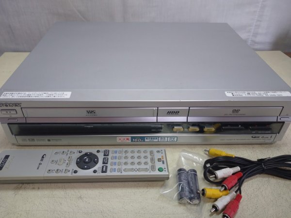 RDR-VH83 SONY VHS HDD DVD レコーダー 動作保証 RDR-VH83 SONY VHS HDD DVD レコーダー 動作保証