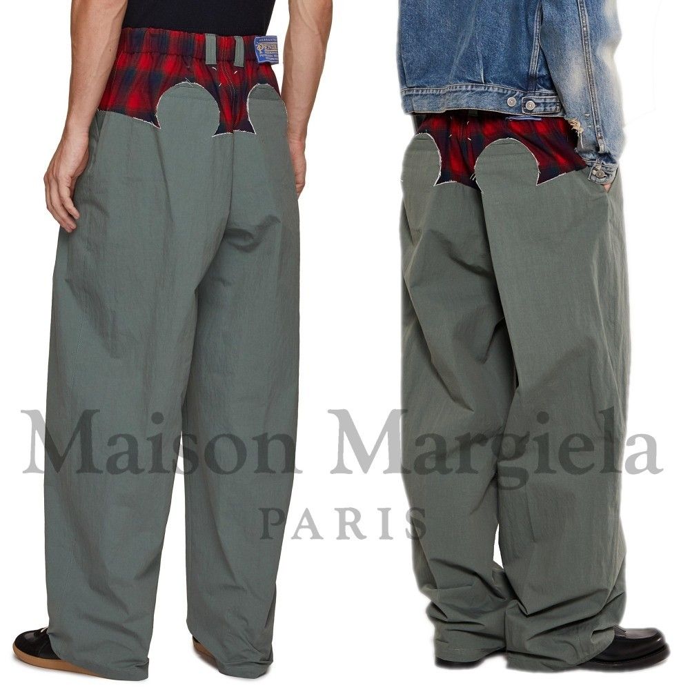 メゾンマルジェラ 23AW ペンドルトン ヨークパンツ Maison Margiela × PENDLETON 23AW YOKE PANTS 38 新品