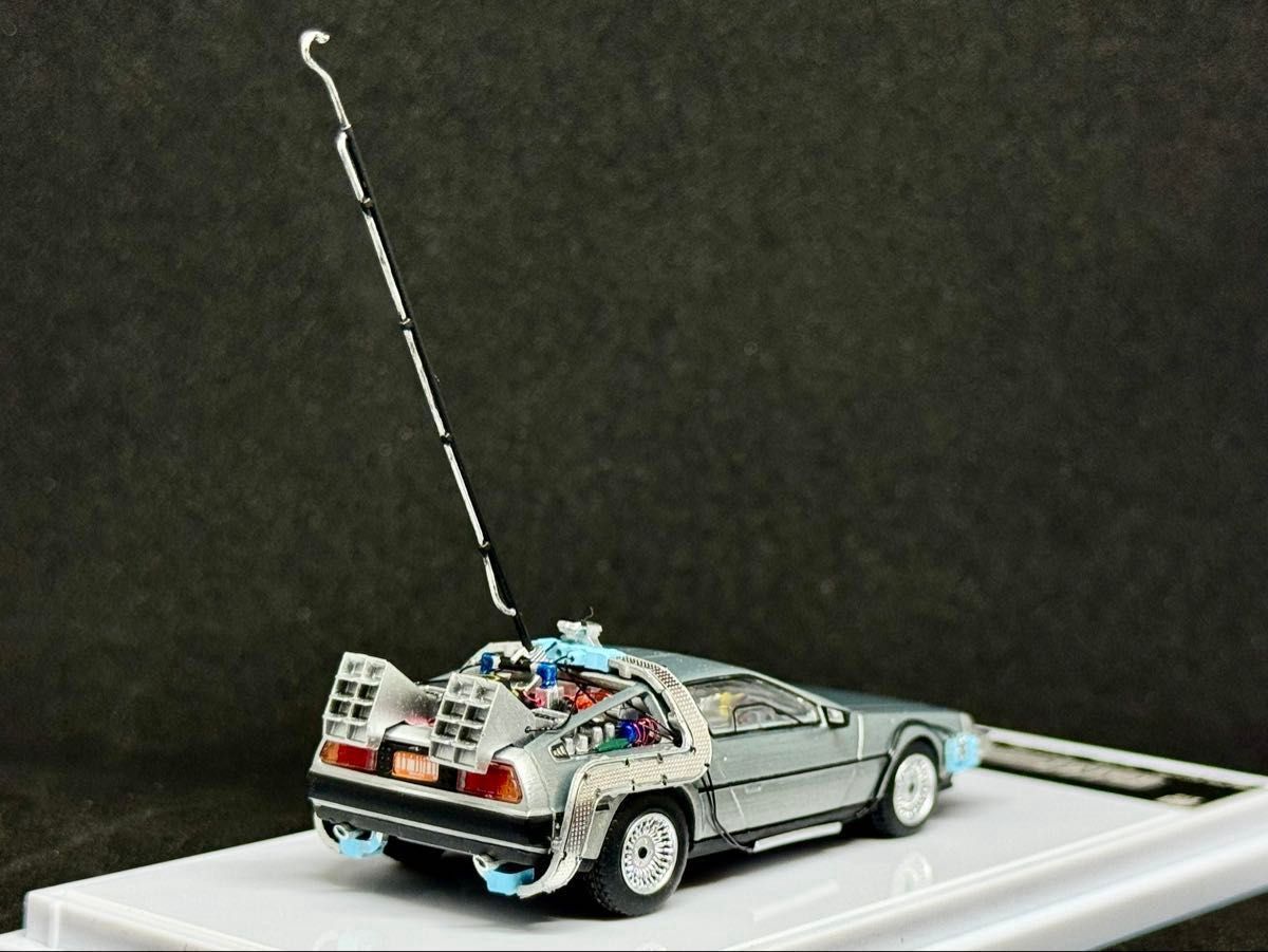 ☆DCM 1/64 バック・トゥ・ザ・フューチャー デロリアン ミニカー☆ DCM 1/64 バック・トゥ・ザ・フューチャー パート1 デロリアン