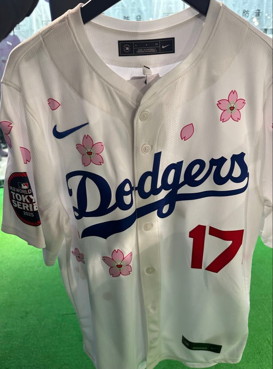 村上隆 MLB TOKYO SERIES ドジャース 大谷翔平 ユニフォーム L 村上隆 MLB TOKYO SERIES ドジャース 大谷翔平 ユニフォーム L