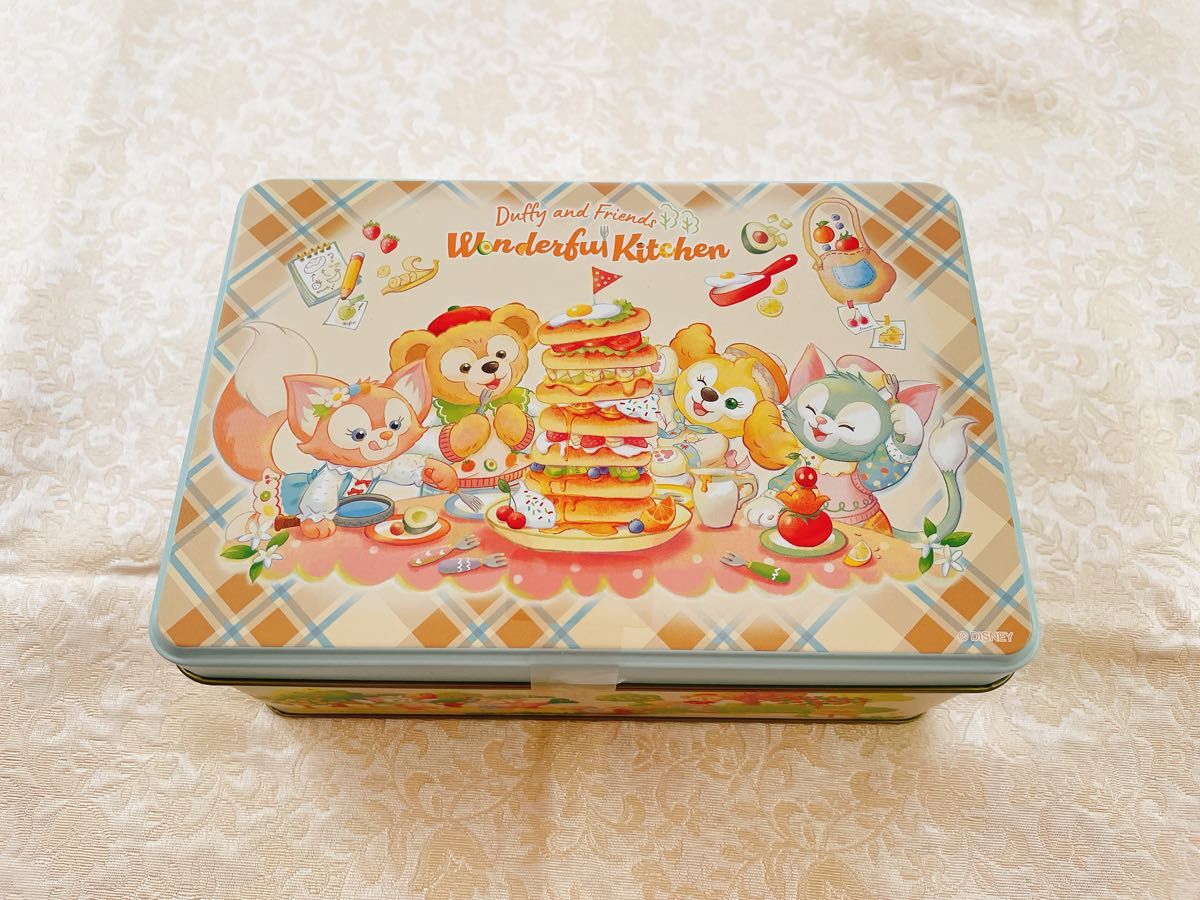 ダッフィー ワンダフルキッチン お菓子 缶のみ ディズニーシー ダッフィー ワンダフルキッチン お菓子 缶のみ ディズニーシー