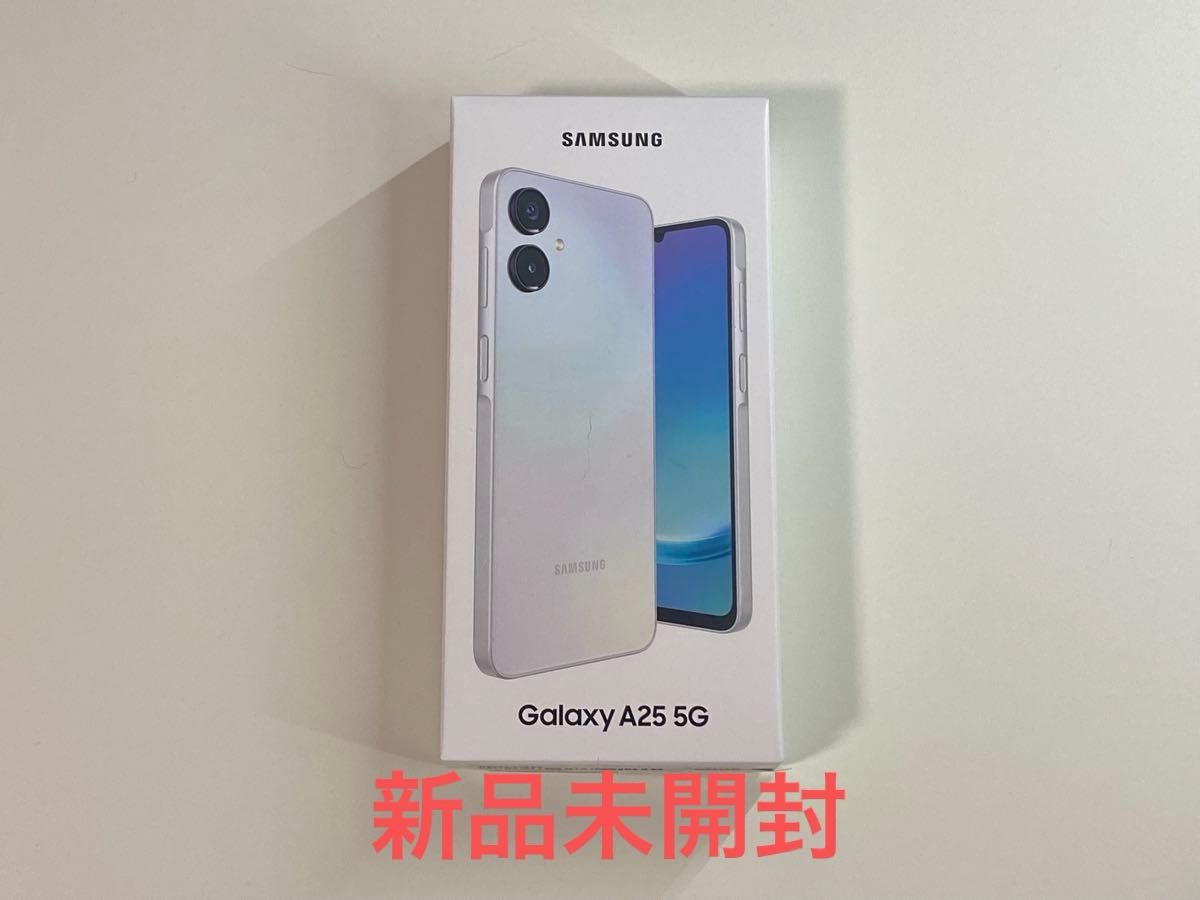 Galaxy A25 5G Simフリー 新品未開封 一括払い 残債無 新品未開封 残債無し Samsung Galaxy A25 5G ライトブルー ワイ
