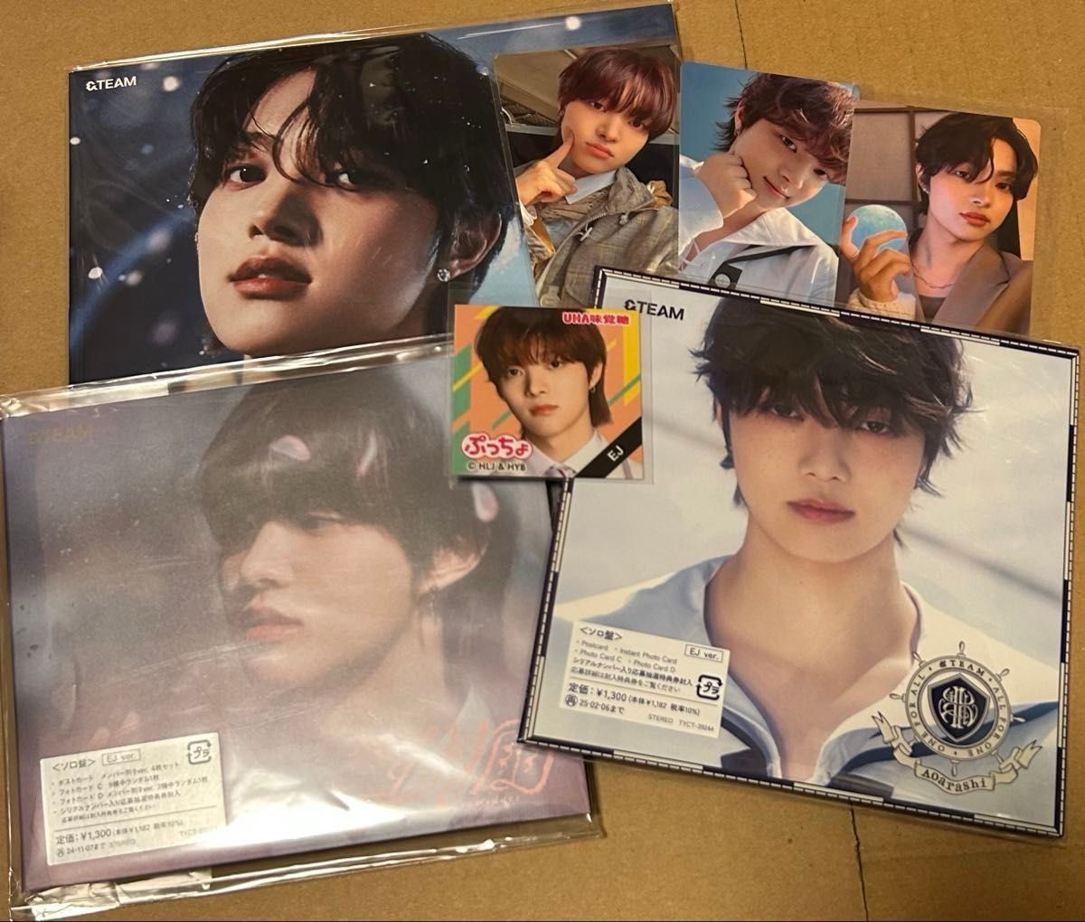 &TEAM ウィジュ EJ ソロジャケ 雪明かり 青嵐 五月雨 ぷっちょ &TEAM ウィジュ EJ ソロジャケ 雪明かり 青嵐 五月雨 ぷっちょ