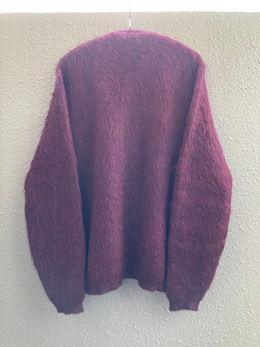 毛足長 肉厚 】60s ヴィンテージ shaggy man モヘアカーディガン 毛足長 肉厚 】60s ヴィンテージ shaggy man モヘアカーディガン