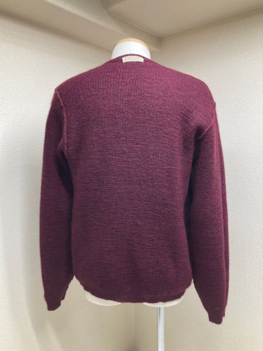 毛足長 肉厚 】60s ヴィンテージ shaggy man モヘアカーディガン 毛足長 肉厚 】60s ヴィンテージ shaggy man モヘアカーディガン