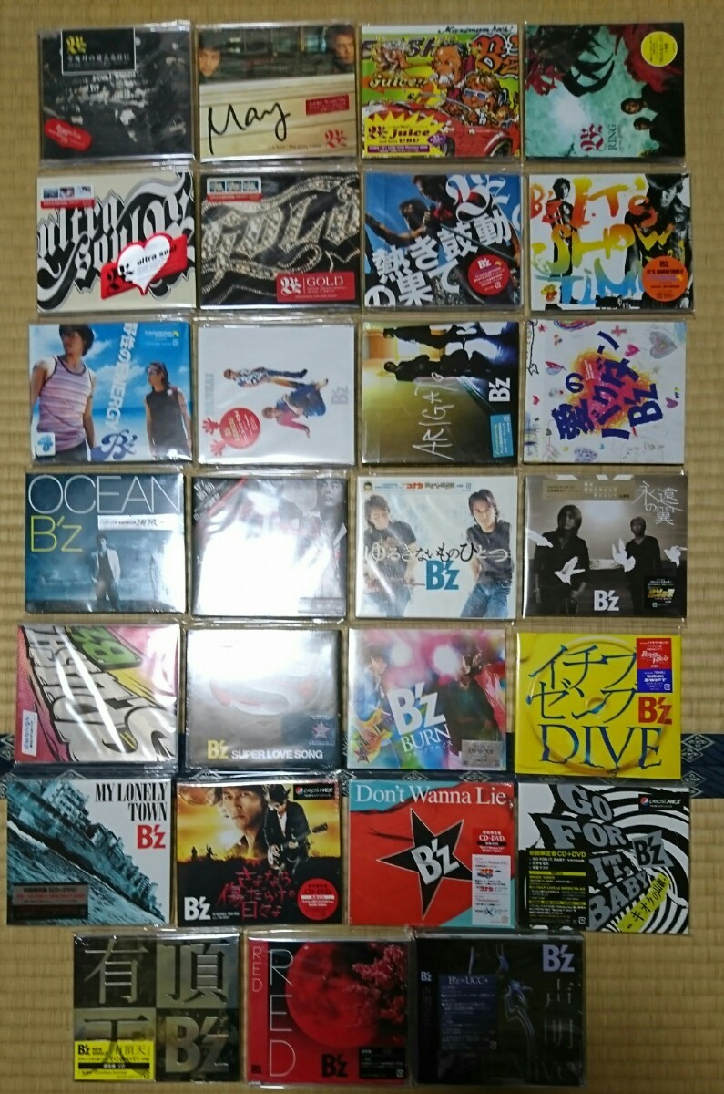 B'z シングル全53枚コンプセット＋special boxマキシシングル10枚