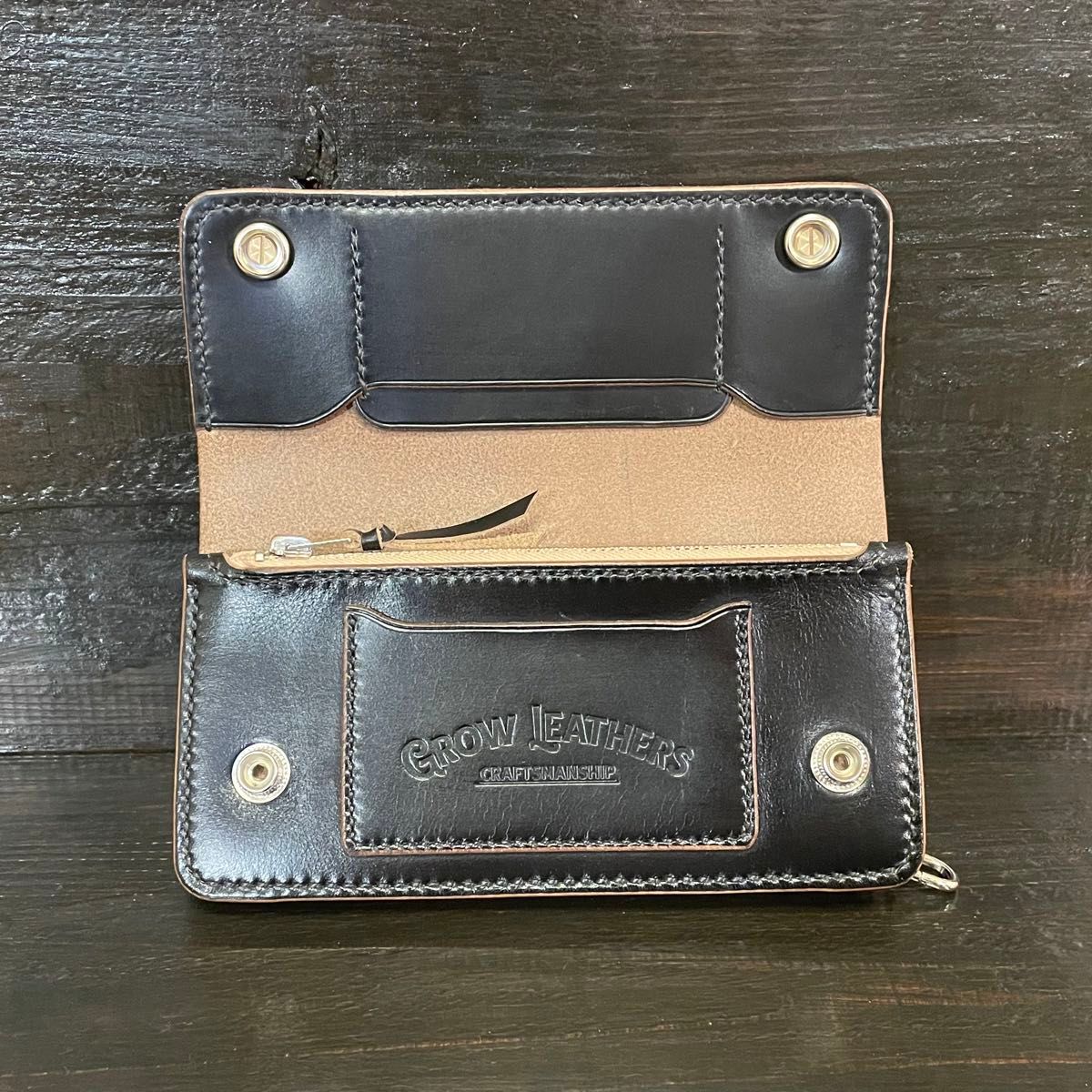 HORWEEN クロムエクセル セミロングトラッカーウォレット3層 HORWEEN クロムエクセル セミロングトラッカーウォレット3層