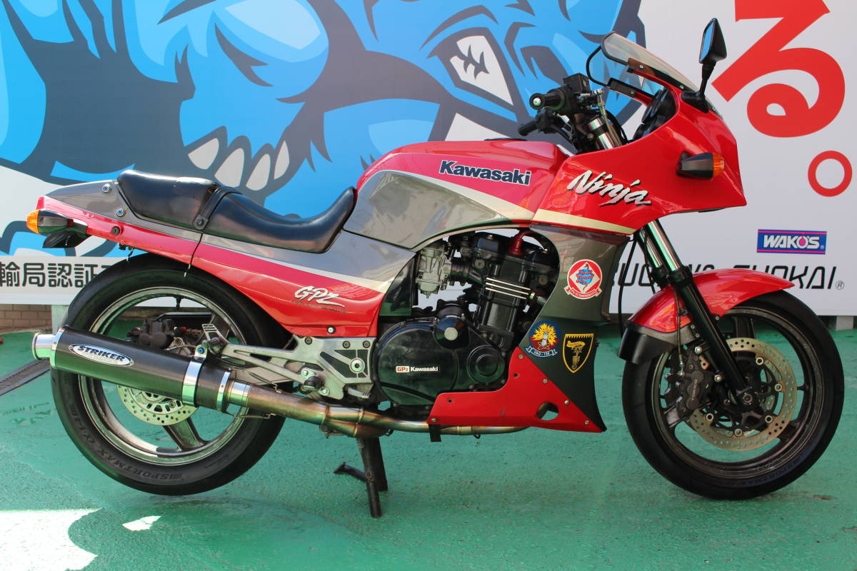 激安　GPZ900R　ストライカー　ナイトロン　オイルクーラー　フェンダーレス　バーハン　下取り 　買取　福川商会　広島_画像1