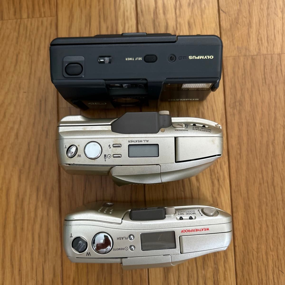 OLYMPUS フィルムカメラ 3点セット olympus AF-1 olympus mju OLYMPUS フィルムカメラ 3点セット olympus AF-1 olympus mju