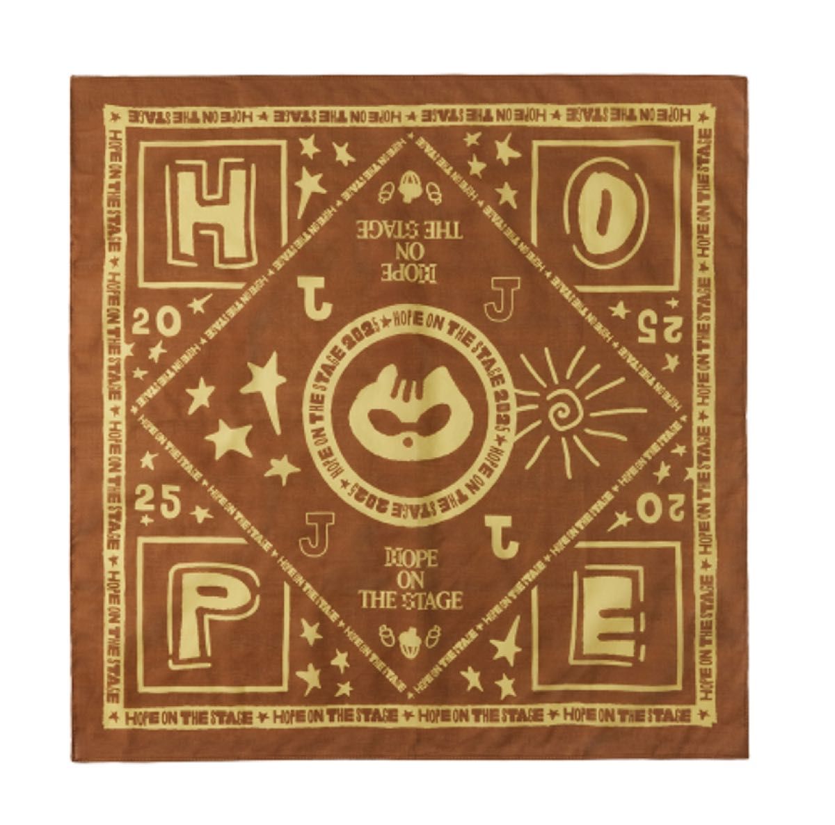J-HOPE HOPE ON THE STAGEFINAL バンダナ BTS J-HOPE HOPE ON THE STAGE バンダナ Bandana 公式 ソウル